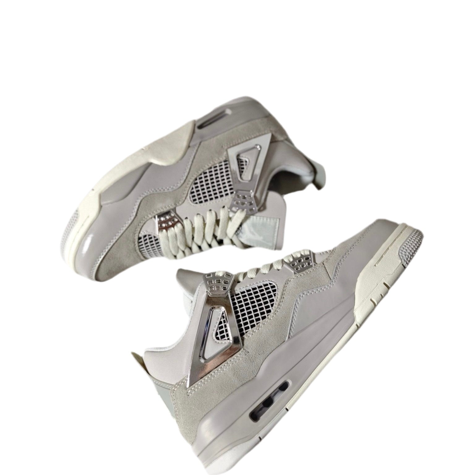 Air Jordan 4 retro Frozen Moments Gris