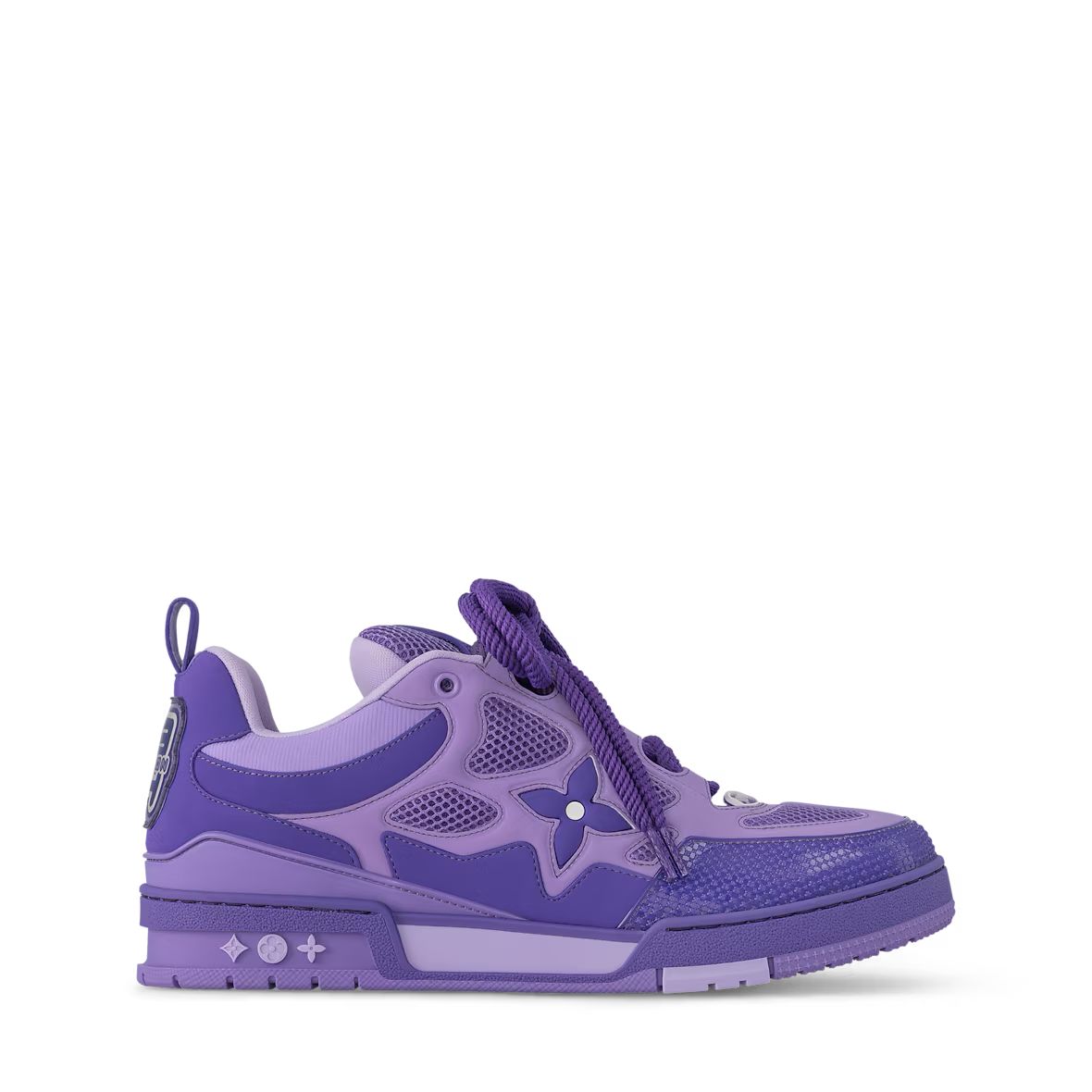 Louis Vuitton Trainer – Colores Gris y Púrpura
