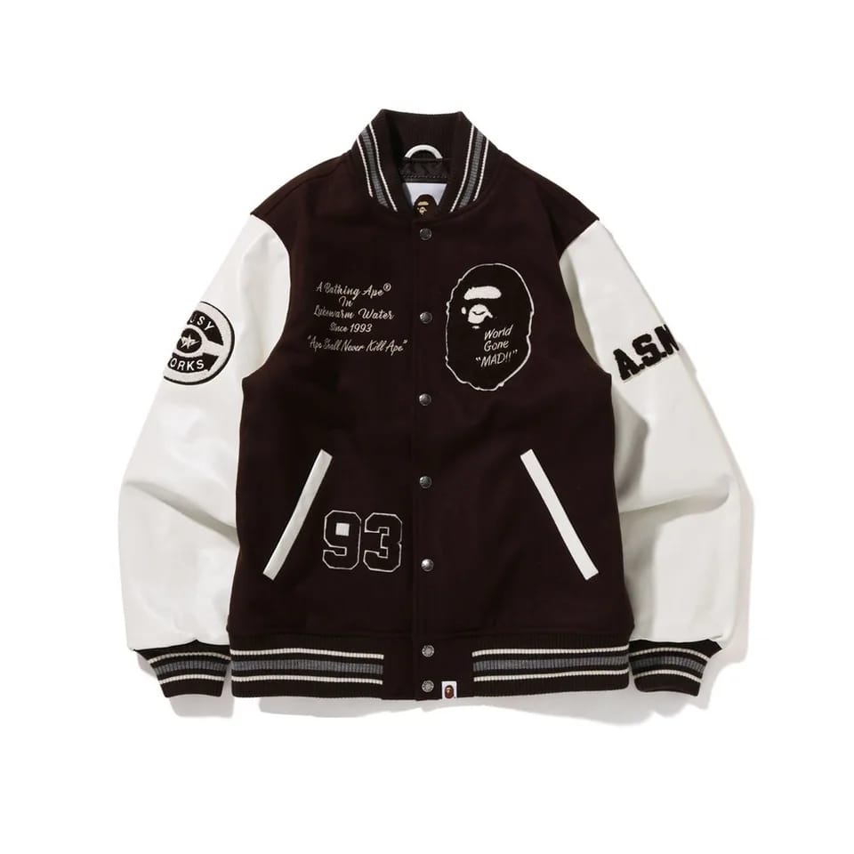 Chaqueta de béisbol A Bathing Ape