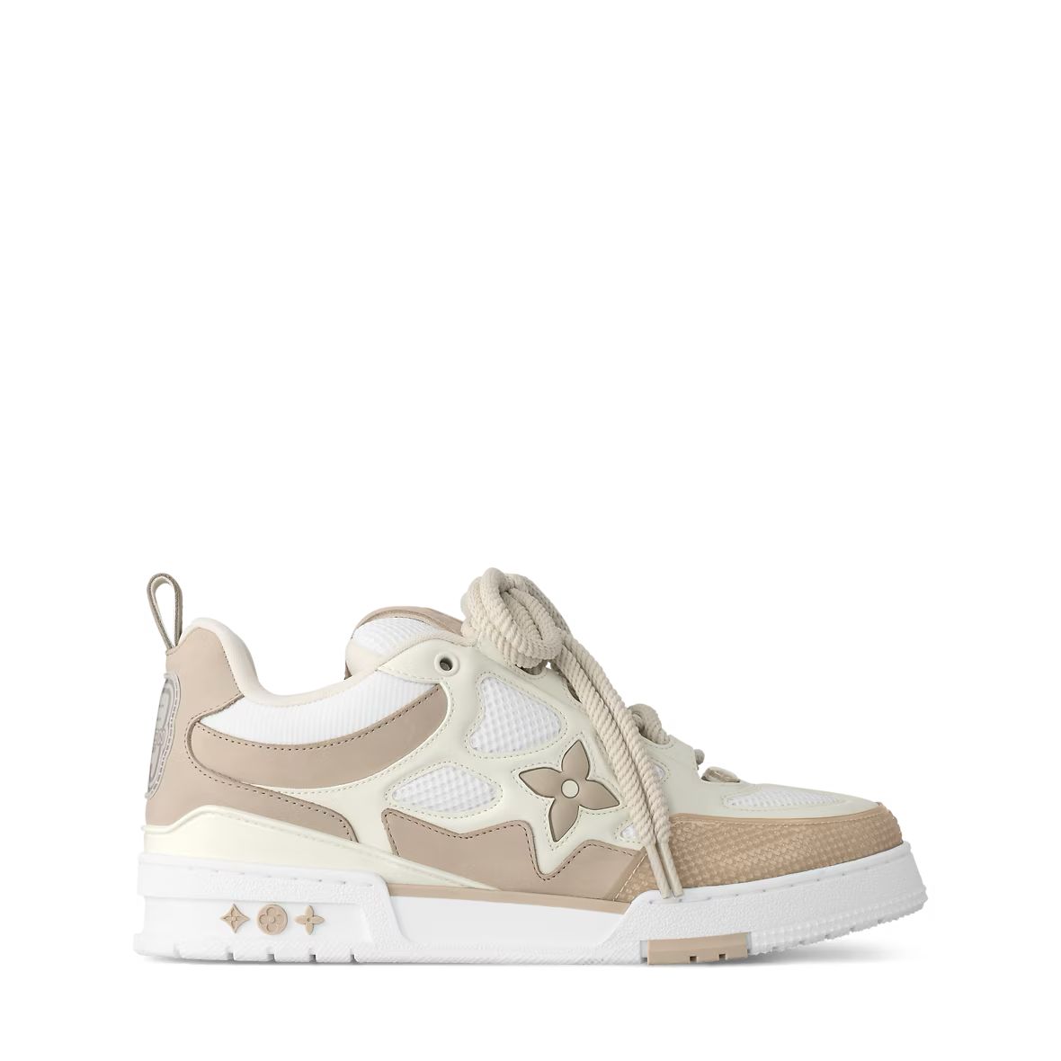 Louis Vuitton Trainer – Beige & White Edition