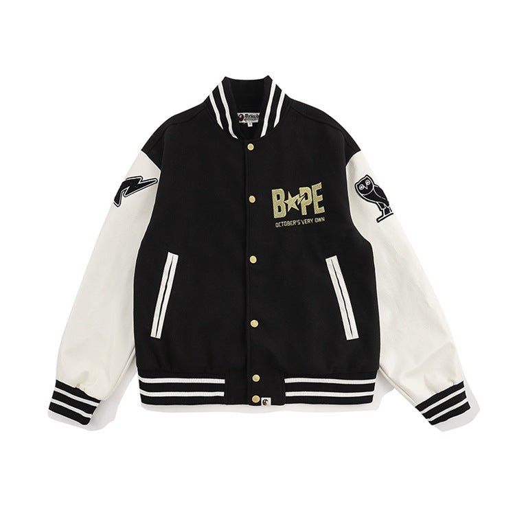 Chaqueta de béisbol A Bathing Ape