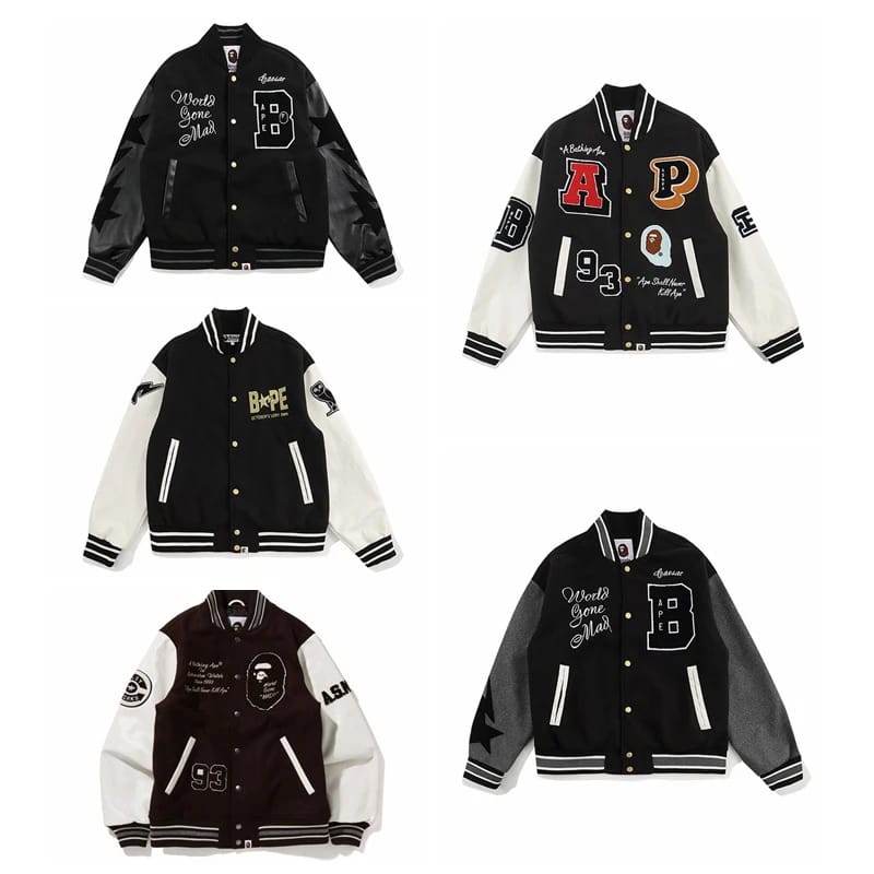 Chaqueta de béisbol A Bathing Ape