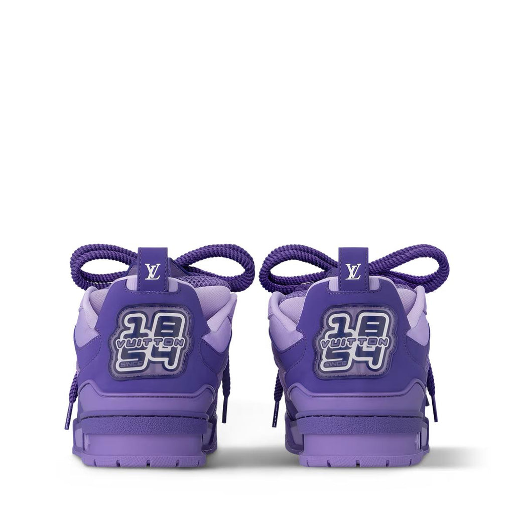 Louis Vuitton Trainer – Colores Gris y Púrpura