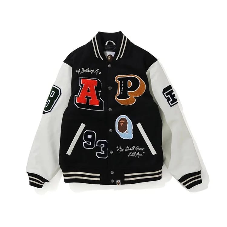 Chaqueta de béisbol A Bathing Ape